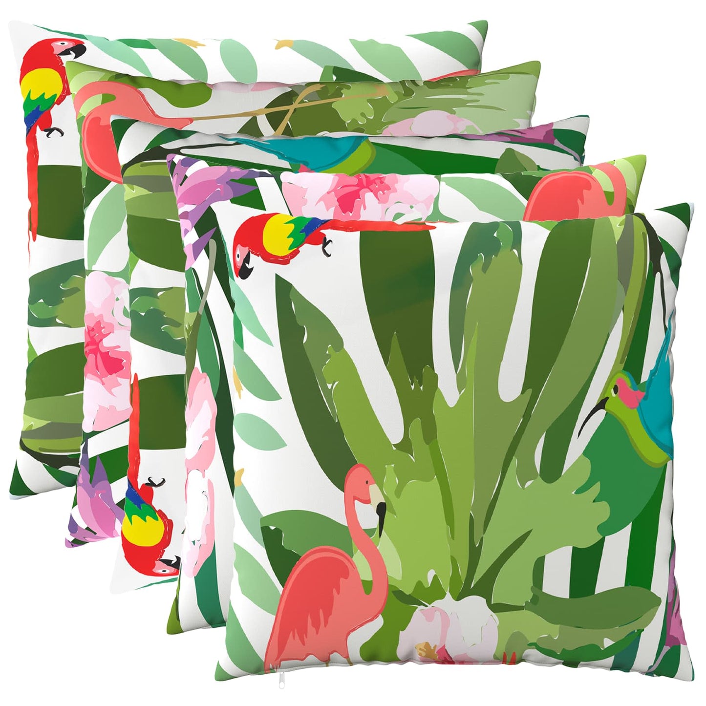 Cushion Cover 6 pcs HEERLEN Multicolour 65 x 65 cm Polyester