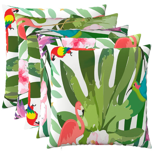 Cushion Cover 6 pcs HEERLEN Multicolour 65 x 65 cm Polyester