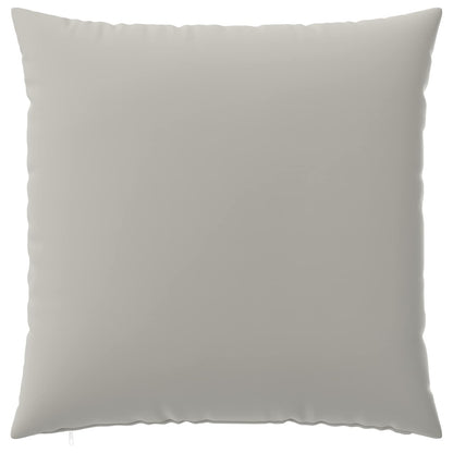 Cushion Cover 2 pcs HEERLEN Grey 65 x 65 cm Polyester