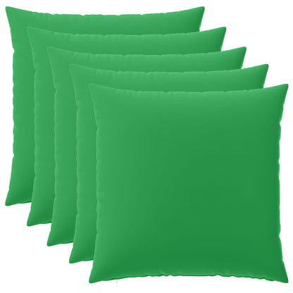 Cushion Cover 6 pcs HEERLEN Green 65 x 65 cm Polyester
