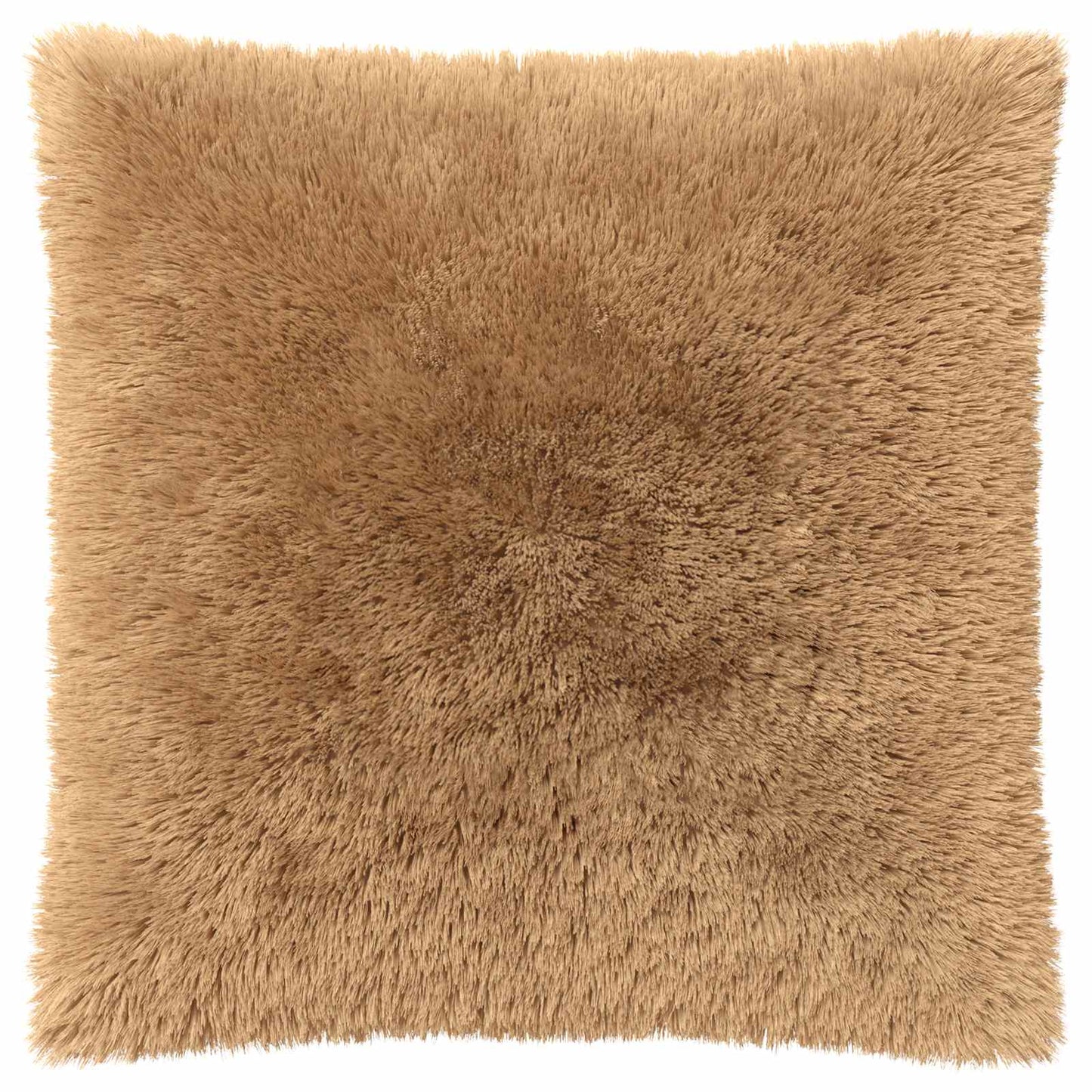 Cushion Cover 2 pcs HEERLEN Taupe 65 x 65 cm PV Fleece