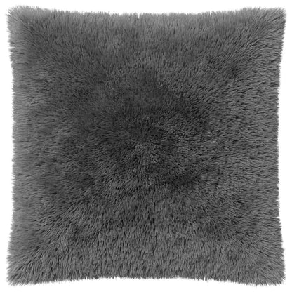 Cushion Cover 6 pcs HEERLEN Light Grey 65 x 65 cm PV Fleece