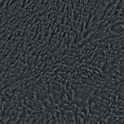 Cushion Cover 6 pcs HEERLEN Anthracite 65 x 65 cm PV Fleece