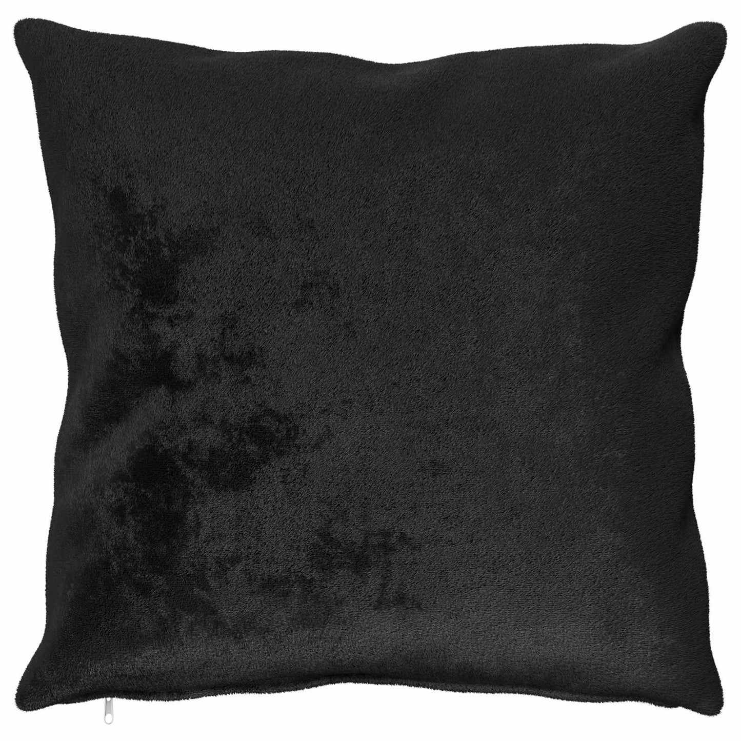 Cushion Cover 6 pcs HEERLEN Black 65 x 65 cm Flannel