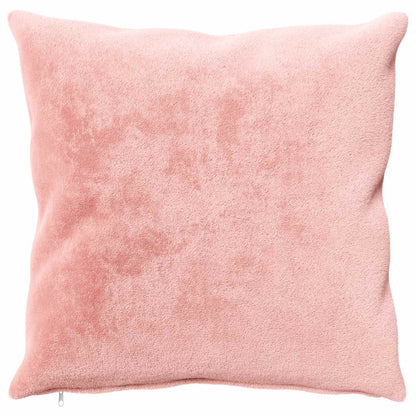 Cushion Cover 2 pcs HEERLEN Pink 65 x 65 cm Flannel