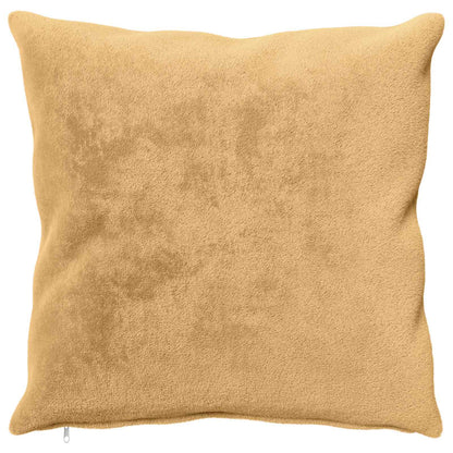 Cushion Cover 2 pcs HEERLEN Taupe 65 x 65 cm Flannel