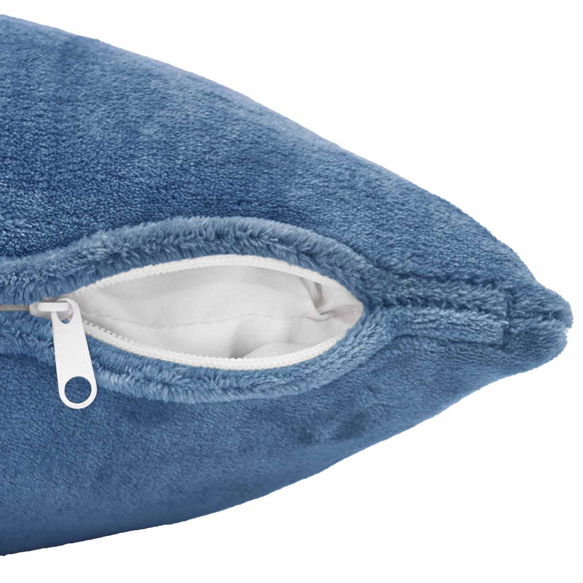 Cushion Cover 2 pcs HEERLEN Light Blue 65 x 65 cm Flannel