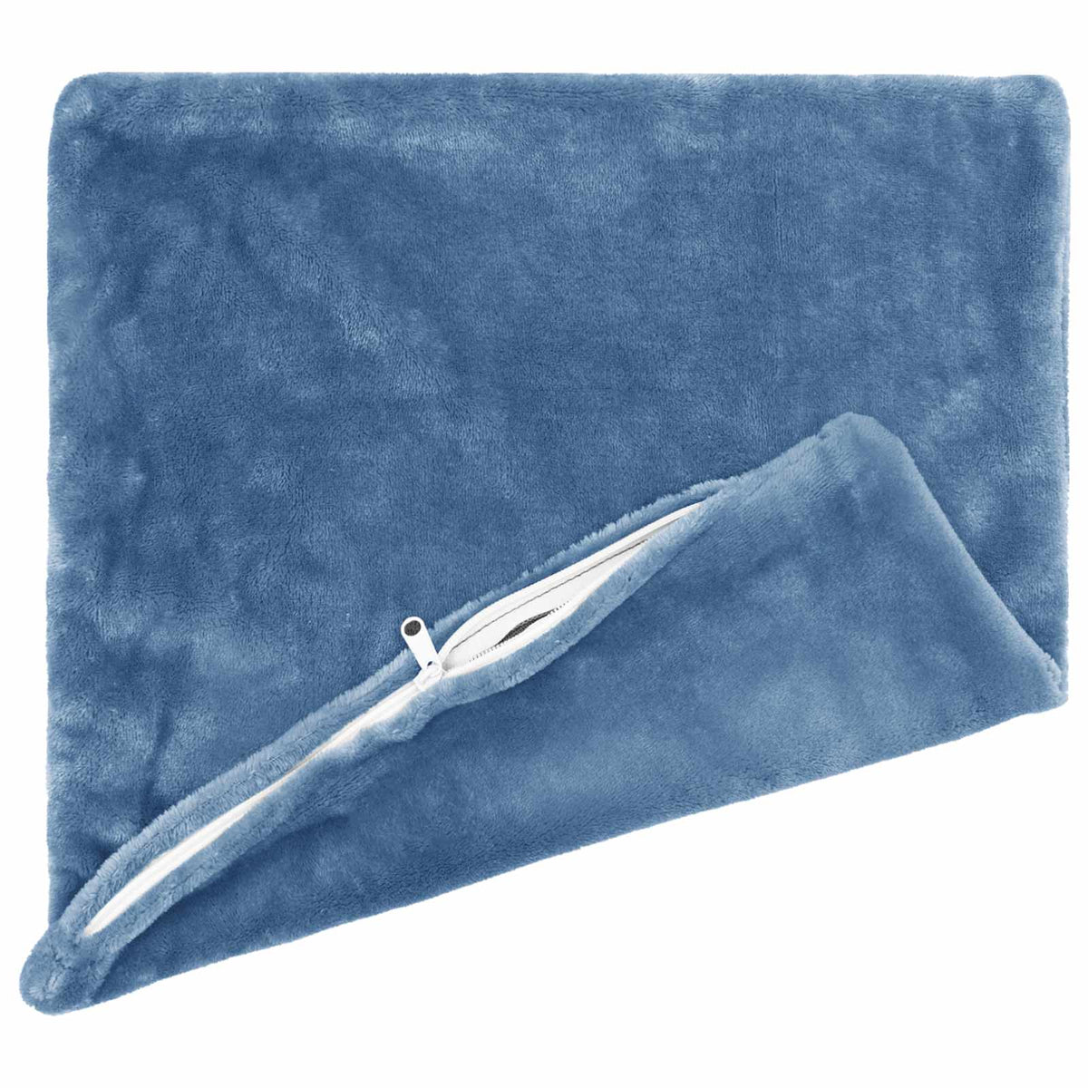 Cushion Cover 2 pcs HEERLEN Light Blue 65 x 65 cm Flannel