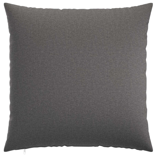 Cushion Cover 2 pcs HEERLEN Light Grey 70 x 70 cm Fabric