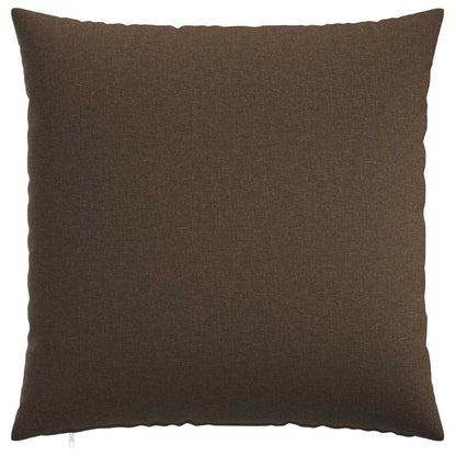 Cushion Cover 6 pcs HEERLEN Taupe 70 x 70 cm Fabric
