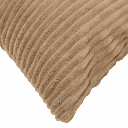 Cushion Cover 2 pcs HEERLEN Brown 70 x 70 cm Corduroy