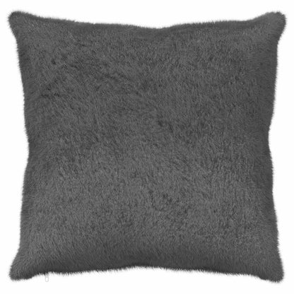 Cushion Cover 2 pcs HEERLEN Dark Grey 70 x 70 cm
