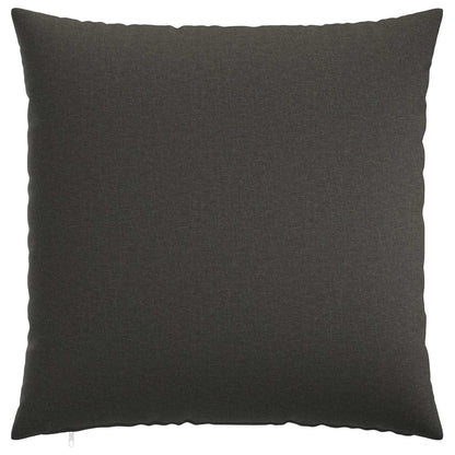 Cushion Cover 2 pcs HEERLEN Dark Grey 80 x 80 cm Fabric