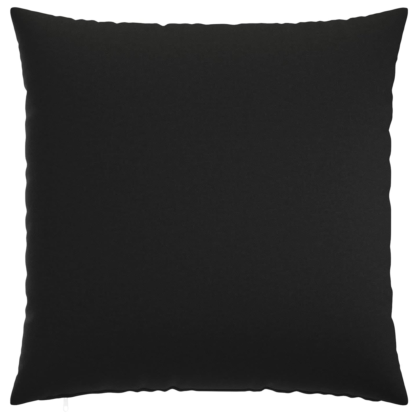 Cushion Cover 2 pcs HEERLEN Black 80 x 80 cm Fabric