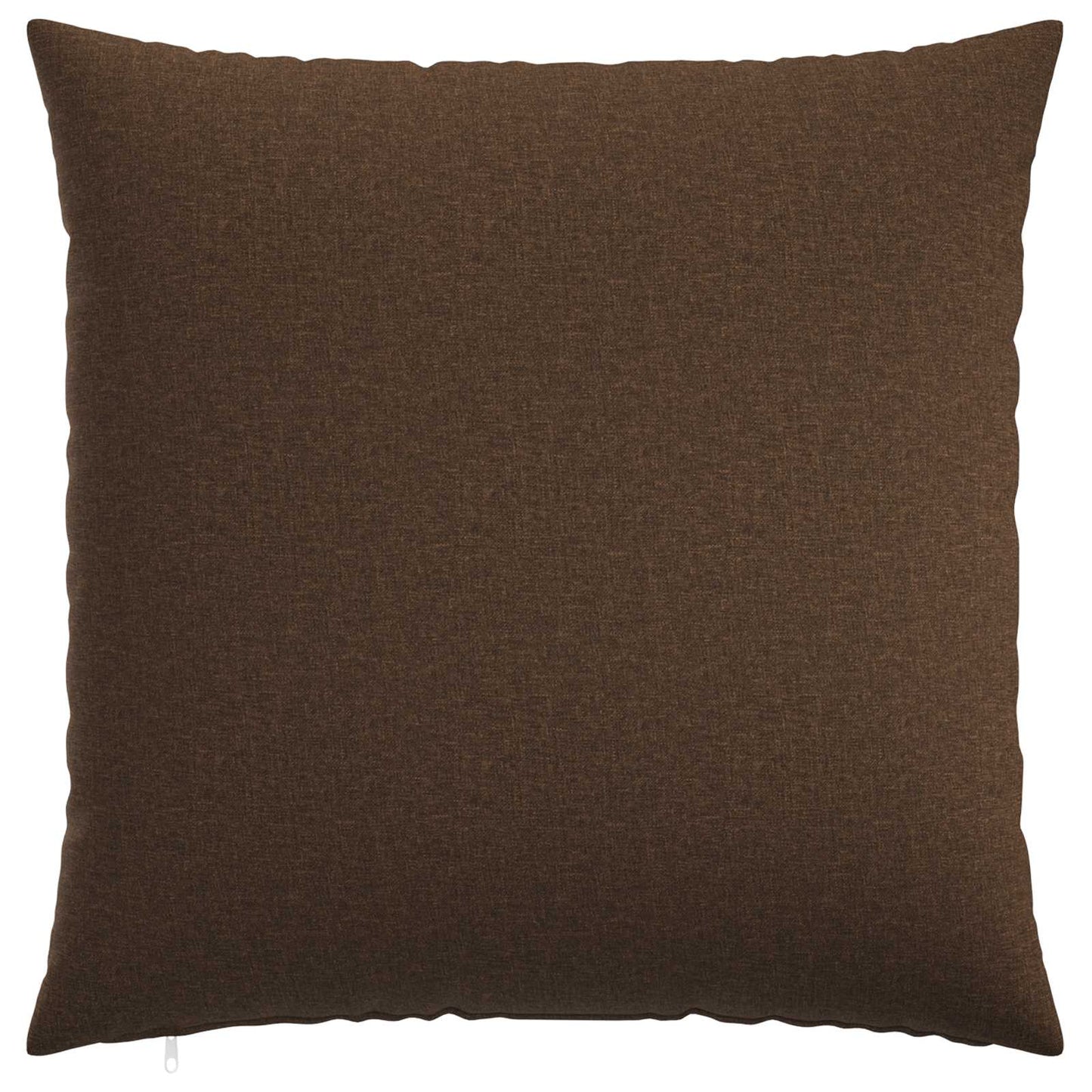 Cushion Cover 6 pcs HEERLEN Brown 80 x 80 cm Fabric