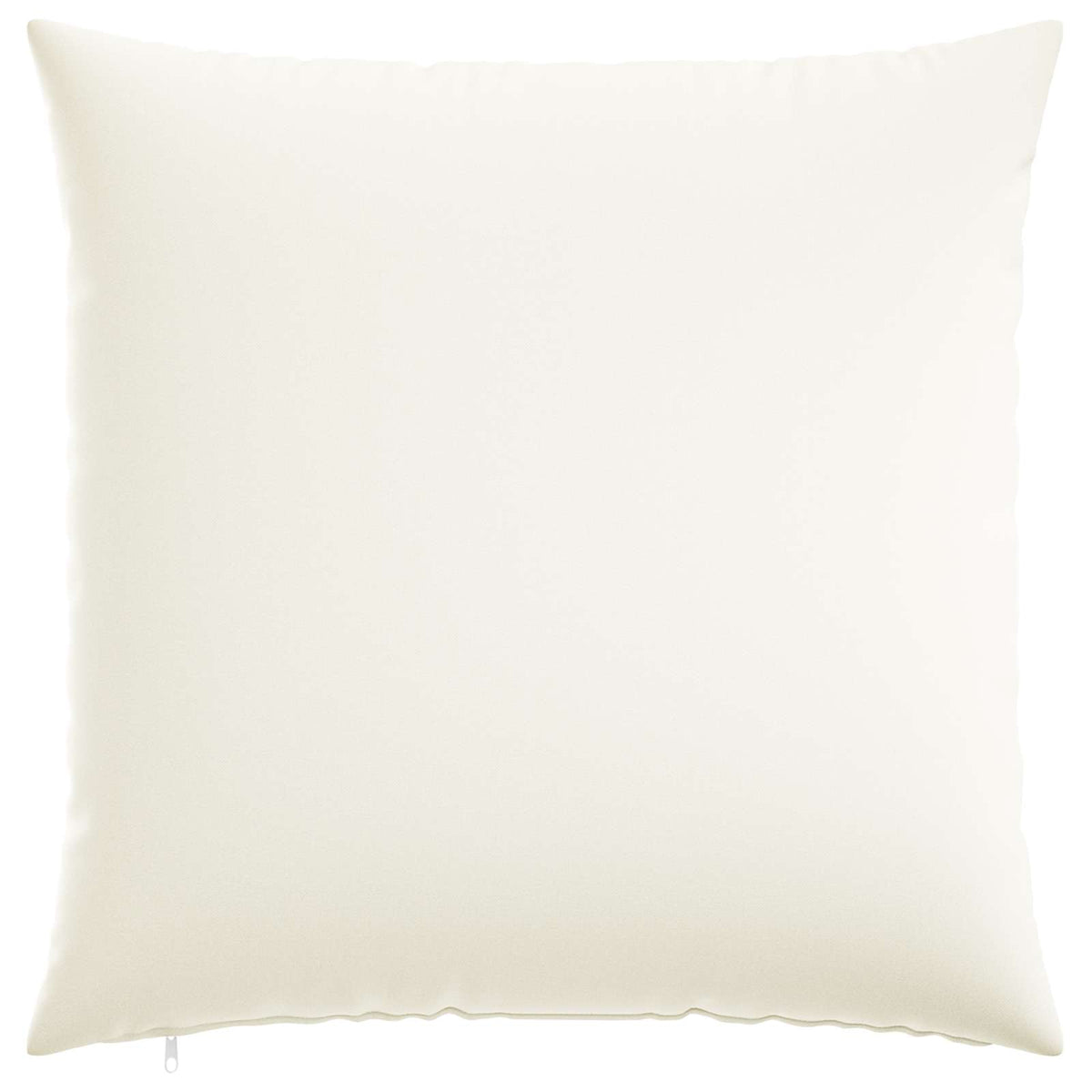 Cushion Cover 6 pcs HEERLEN White 80 x 80 cm Fabric
