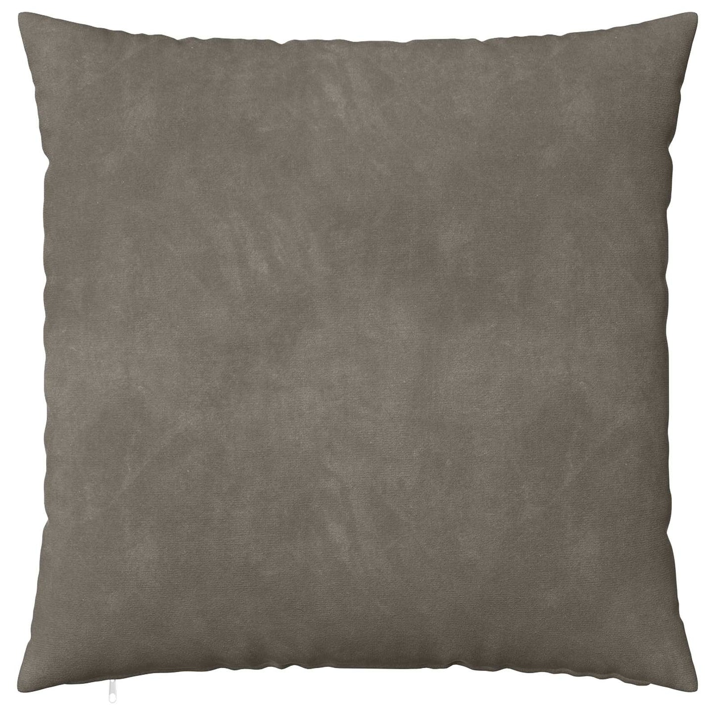 Cushion Cover 6 pcs HEERLEN Light Grey 80 x 80 cm Velvet