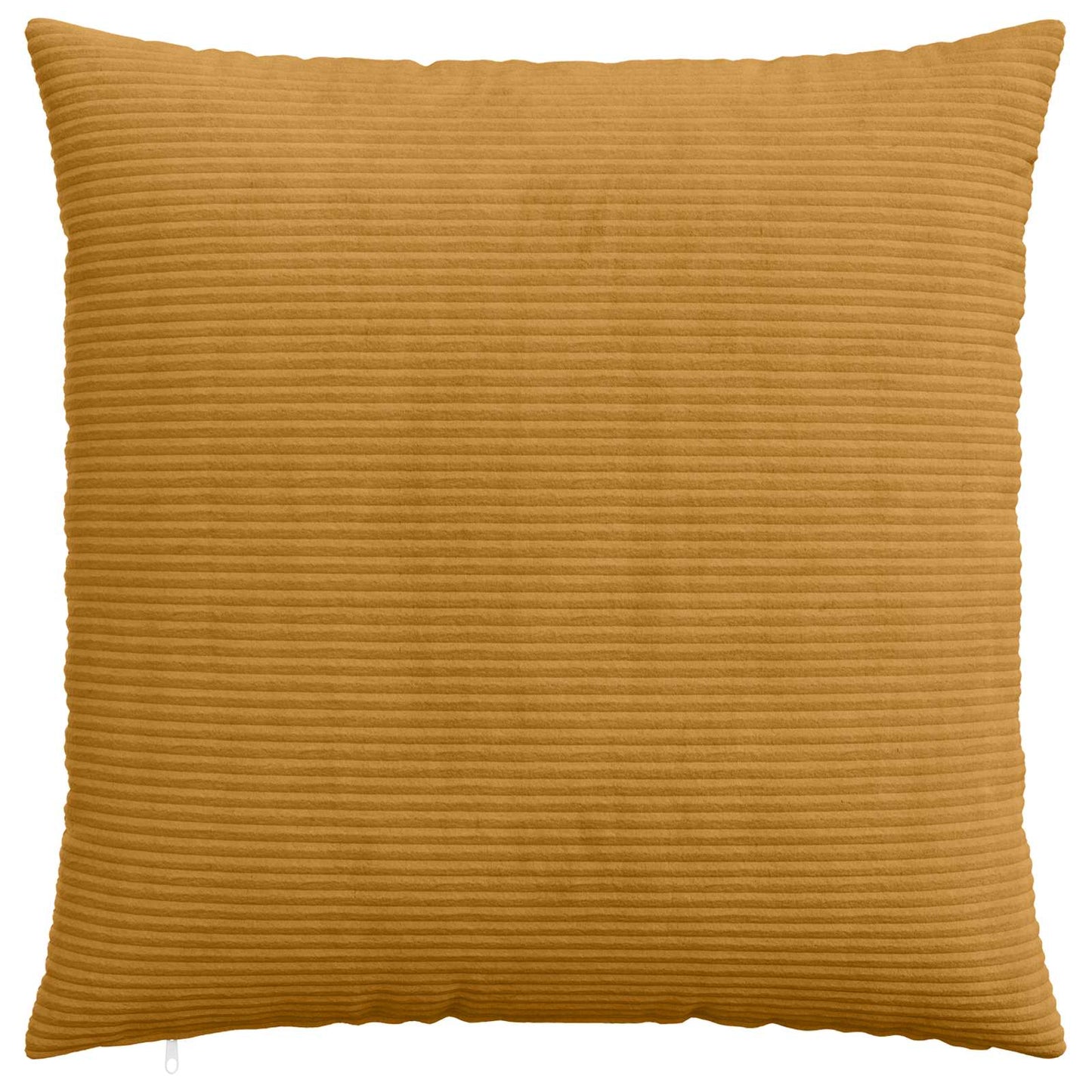 Cushion Cover 2 pcs HEERLEN Yellow 80 x 80 cm Corduroy