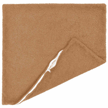 Cushion Cover 2 pcs HEERLEN Beige 80 x 80 cm Bouclé