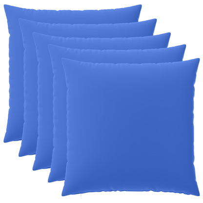 Cushion Cover 6 pcs HEERLEN Royal Blue 80 x 80 cm Polyester