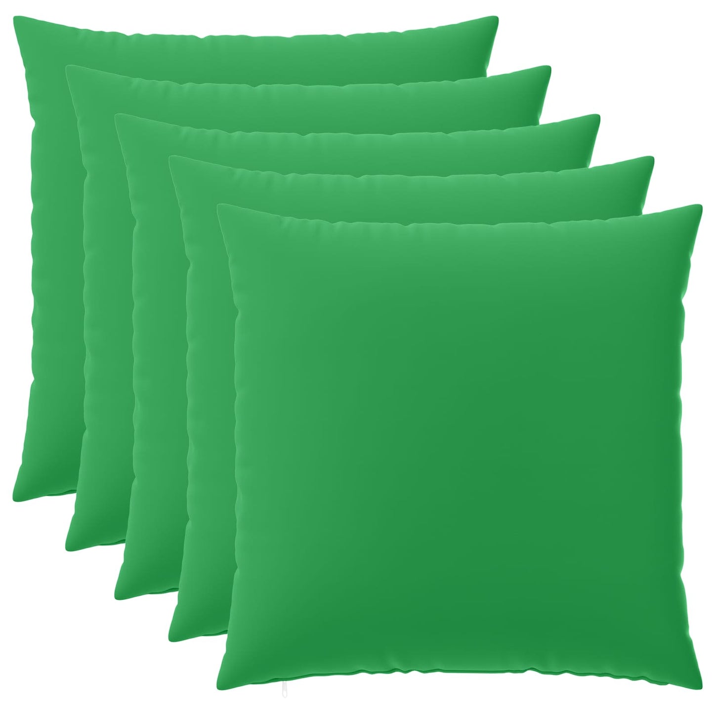 Cushion Cover 6 pcs HEERLEN Green 80 x 80 cm Polyester