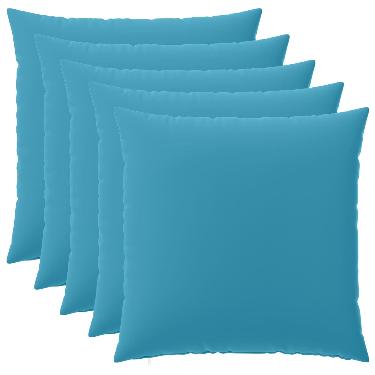 Cushion Cover 6 pcs HEERLEN Light Blue 80 x 80 cm Polyester
