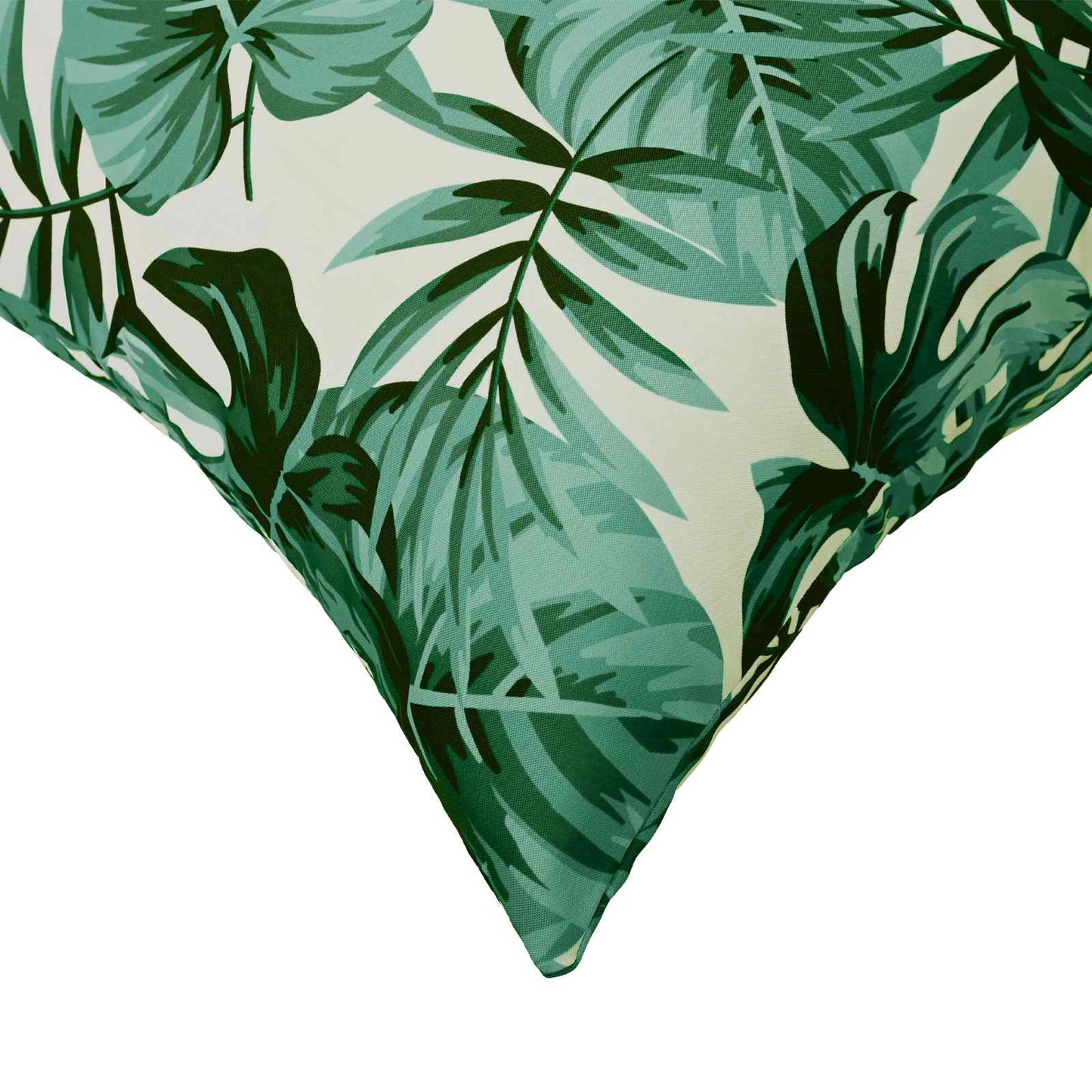 Cushion Cover 2 pcs HEERLEN Leaf Pattern 80 x 80 cm Polyester
