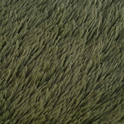 Cushion Cover 2 pcs HEERLEN Green 80 x 80 cm PV Fleece