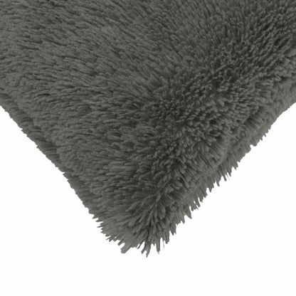 Cushion Cover 6 pcs HEERLEN Light Grey 80 x 80 cm PV Fleece