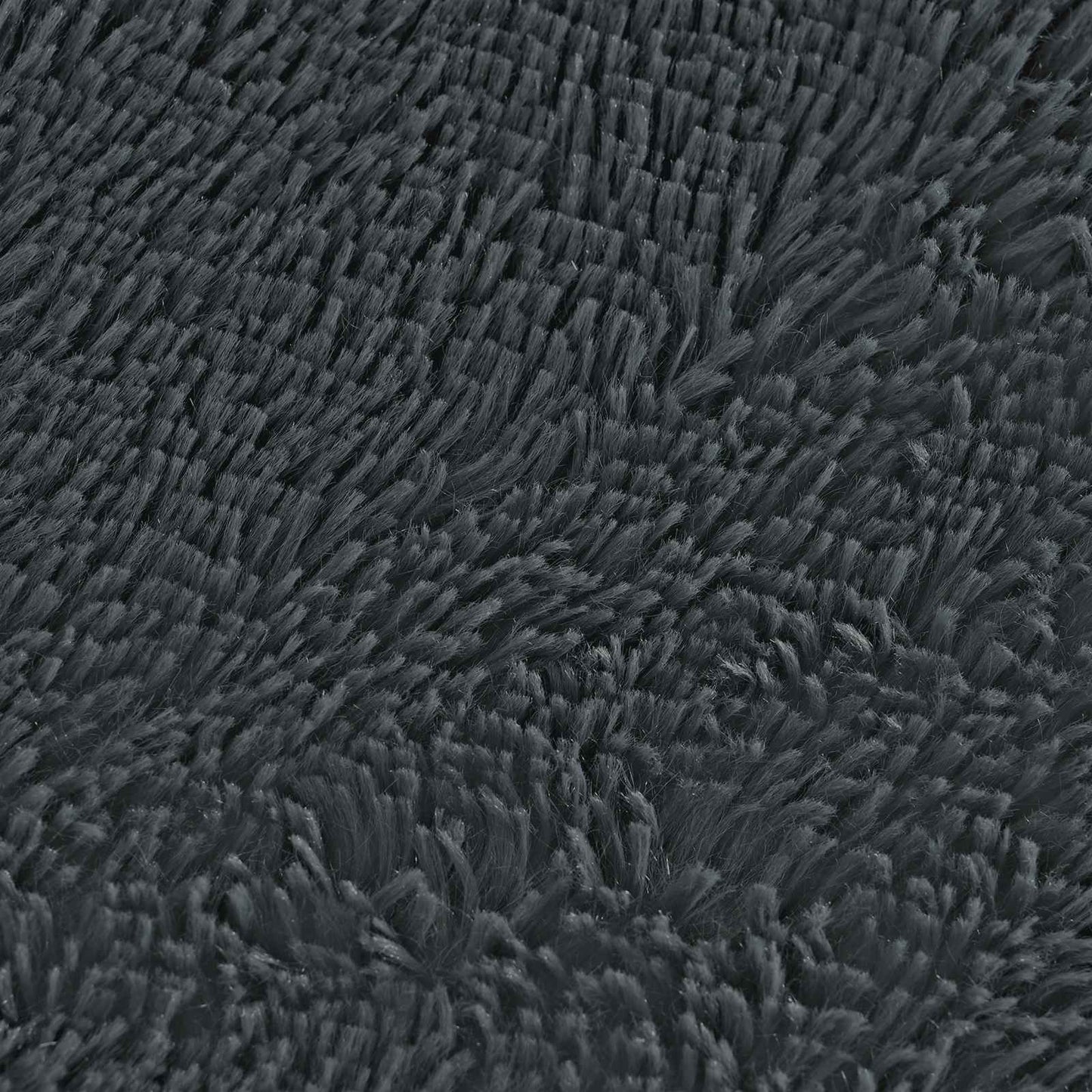 Cushion Cover 6 pcs HEERLEN Anthracite 80 x 80 cm PV Fleece