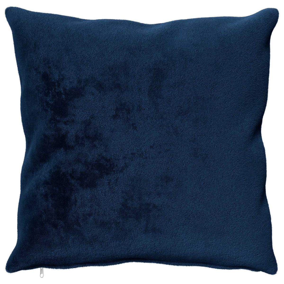 Cushion Cover 2 pcs HEERLEN Navy Blue 80 x 80 cm Flannel