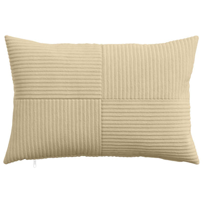 Cushion Cover 2 pcs ALMELO Grey Green 30 x 50 cm Corduroy