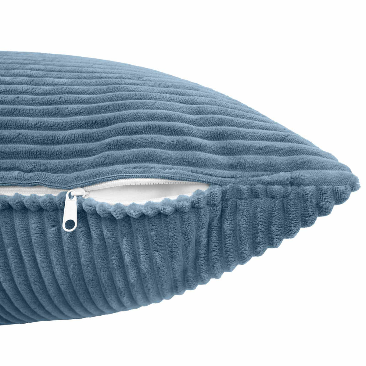 Cushion Cover 6 pcs ALMELO Blue 30 x 50 cm Corduroy