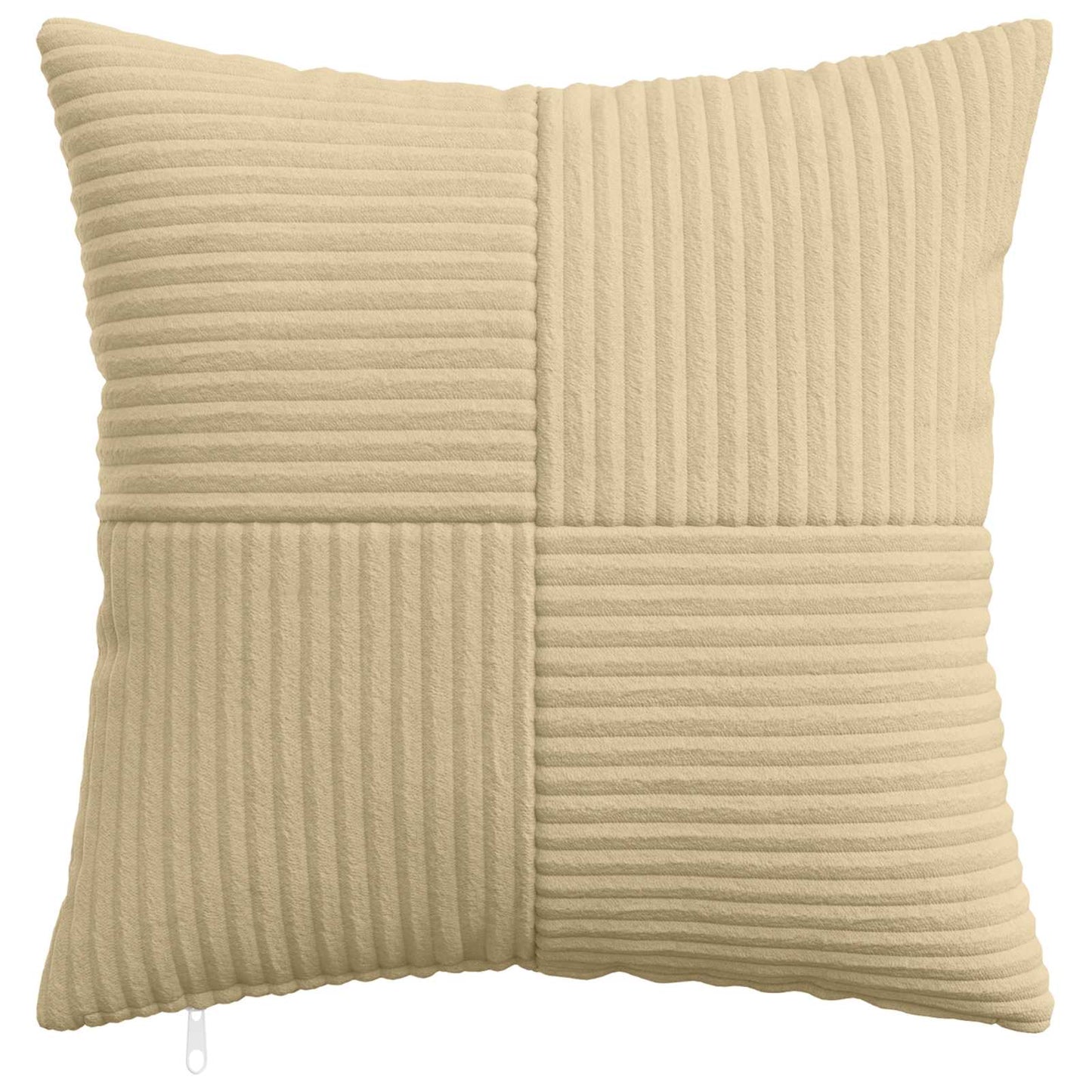 Cushion Cover 6 pcs ALMELO Grey Green 40 x 40 cm Corduroy