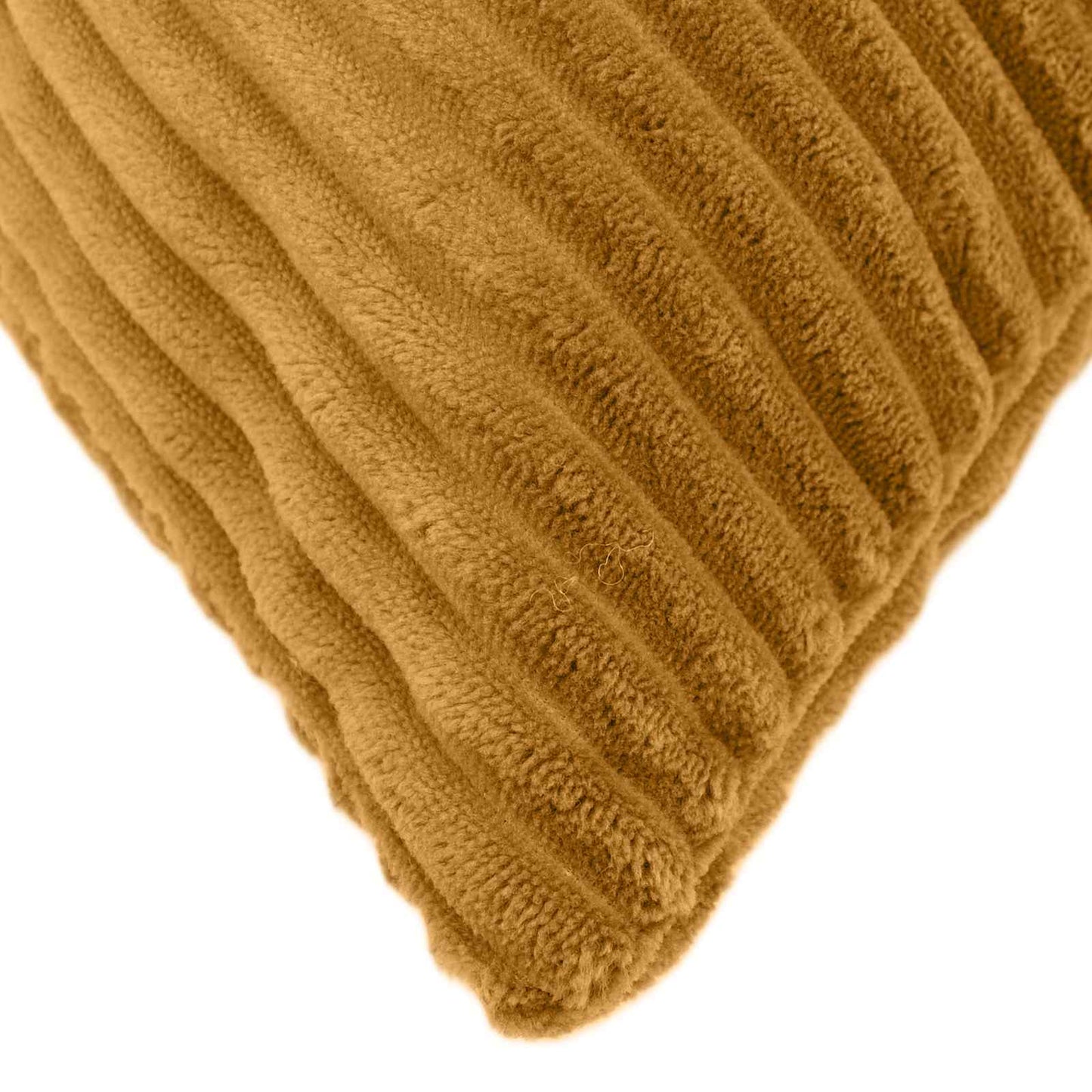 Cushion Cover 6 pcs ALMELO Yellow 40 x 40 cm Corduroy