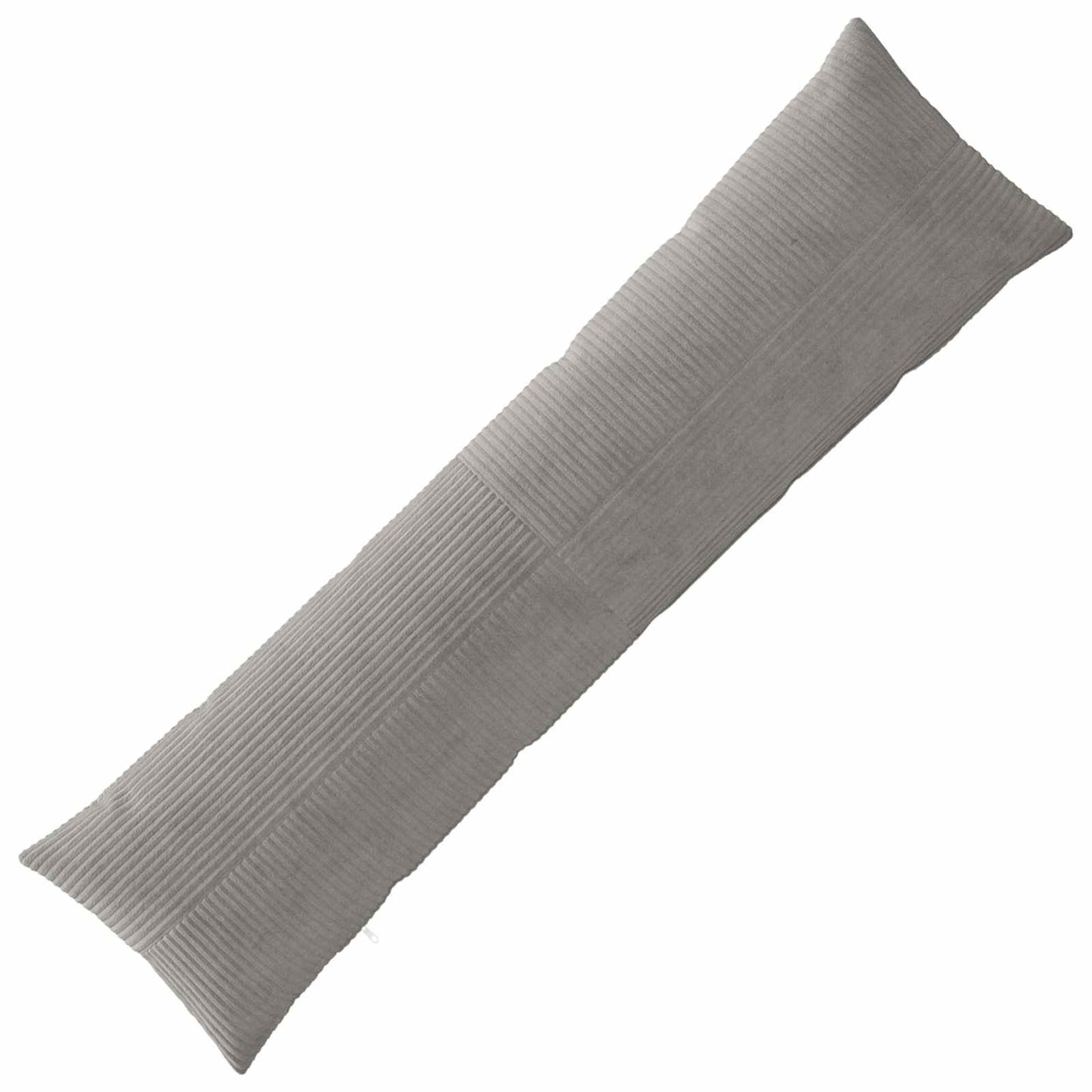 Cushion Cover ALMELO Light Grey 40 x 145 cm Corduroy