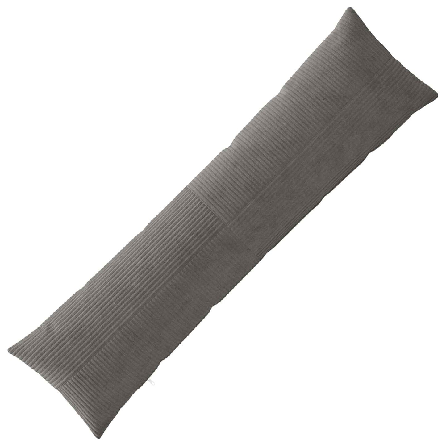 Cushion Cover ALMELO Dark Grey 40 x 145 cm Corduroy