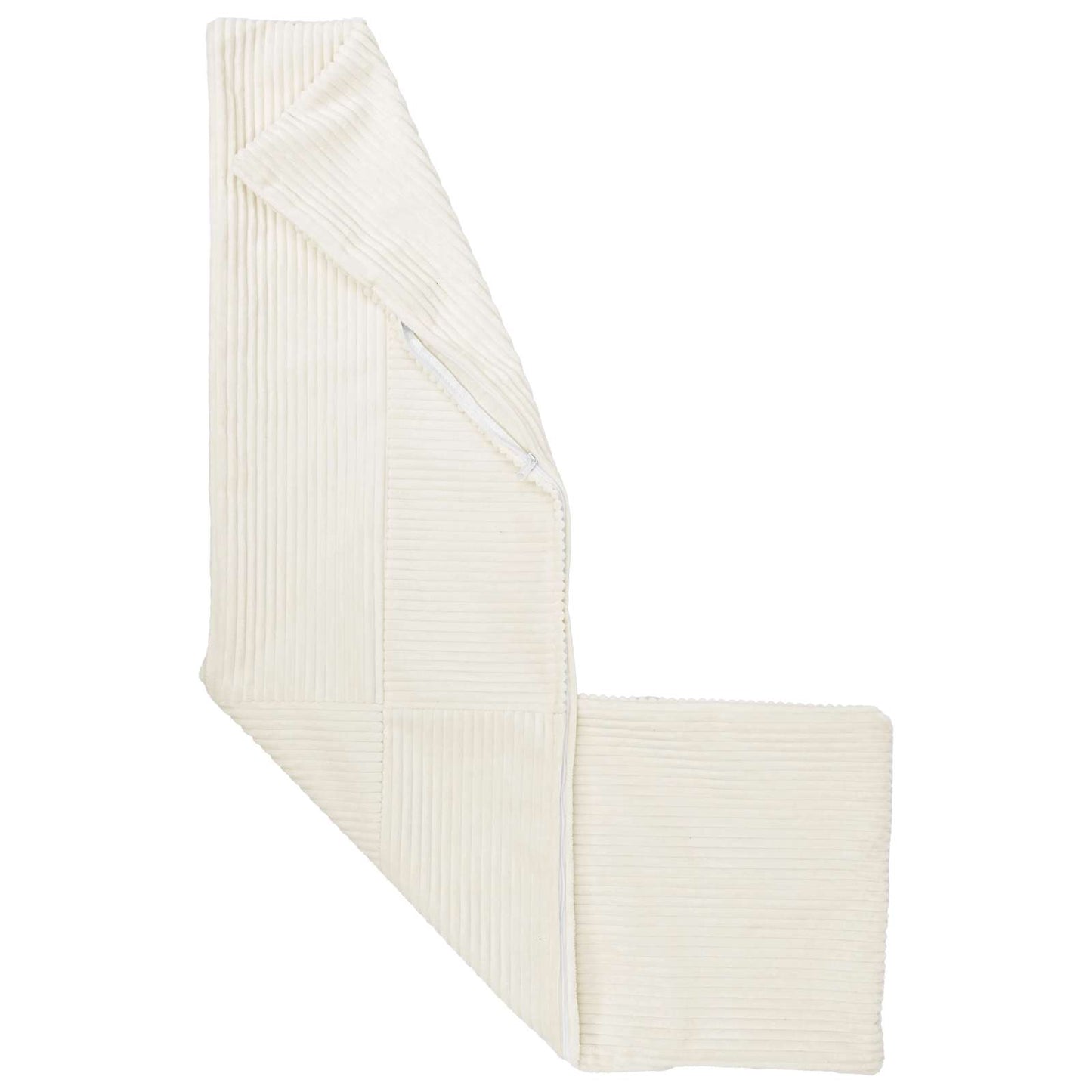 Cushion Cover ALMELO Cream 40 x 145 cm Corduroy