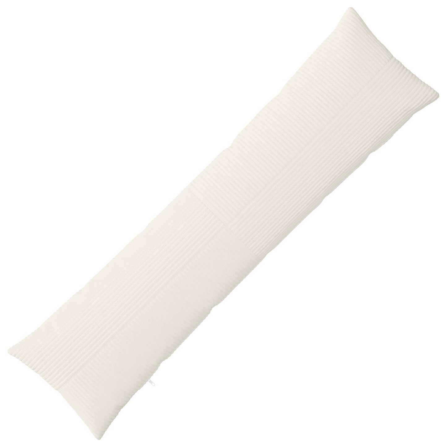 Cushion Cover ALMELO Cream 40 x 145 cm Corduroy