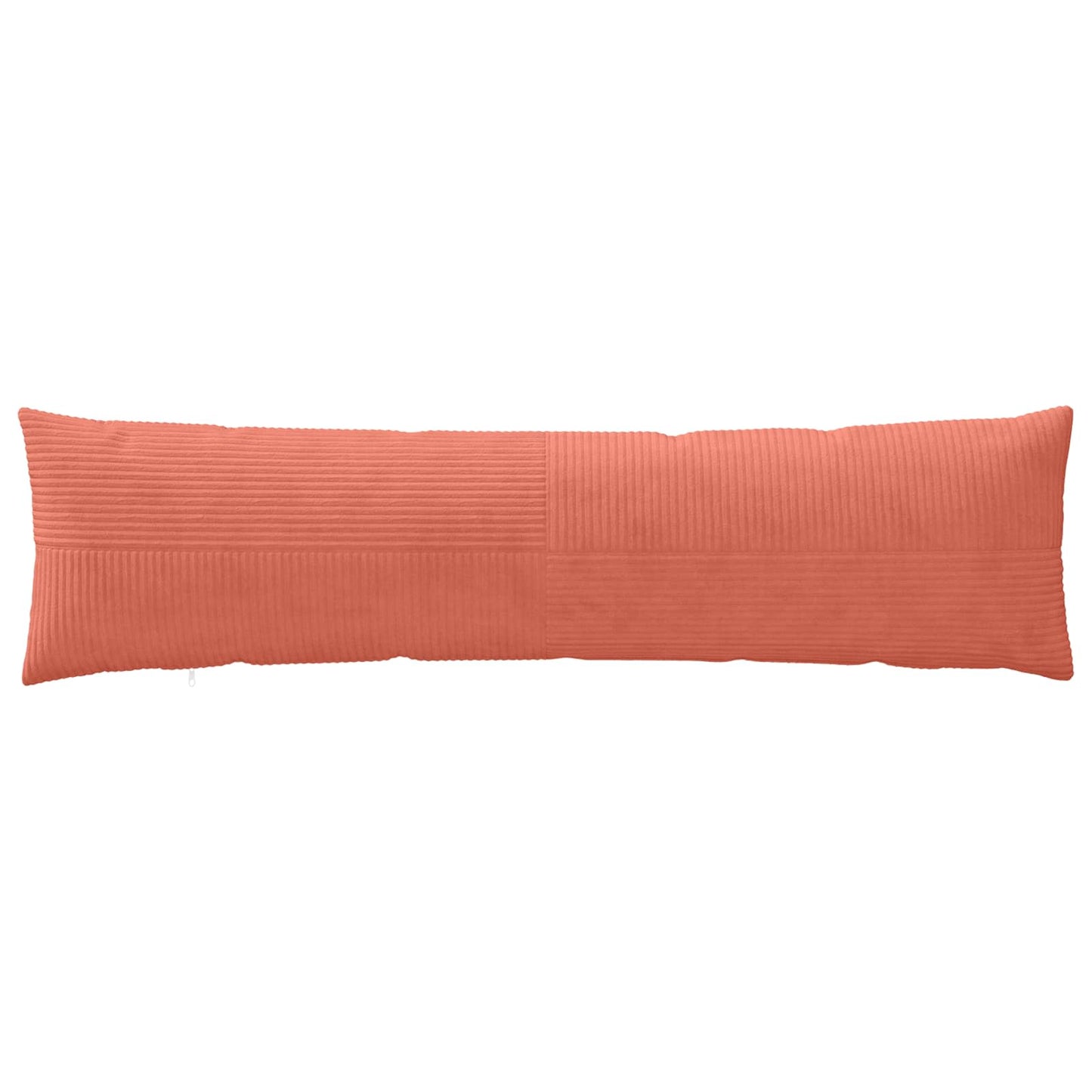 Cushion Cover ALMELO Red Orange 40 x 145 cm Corduroy