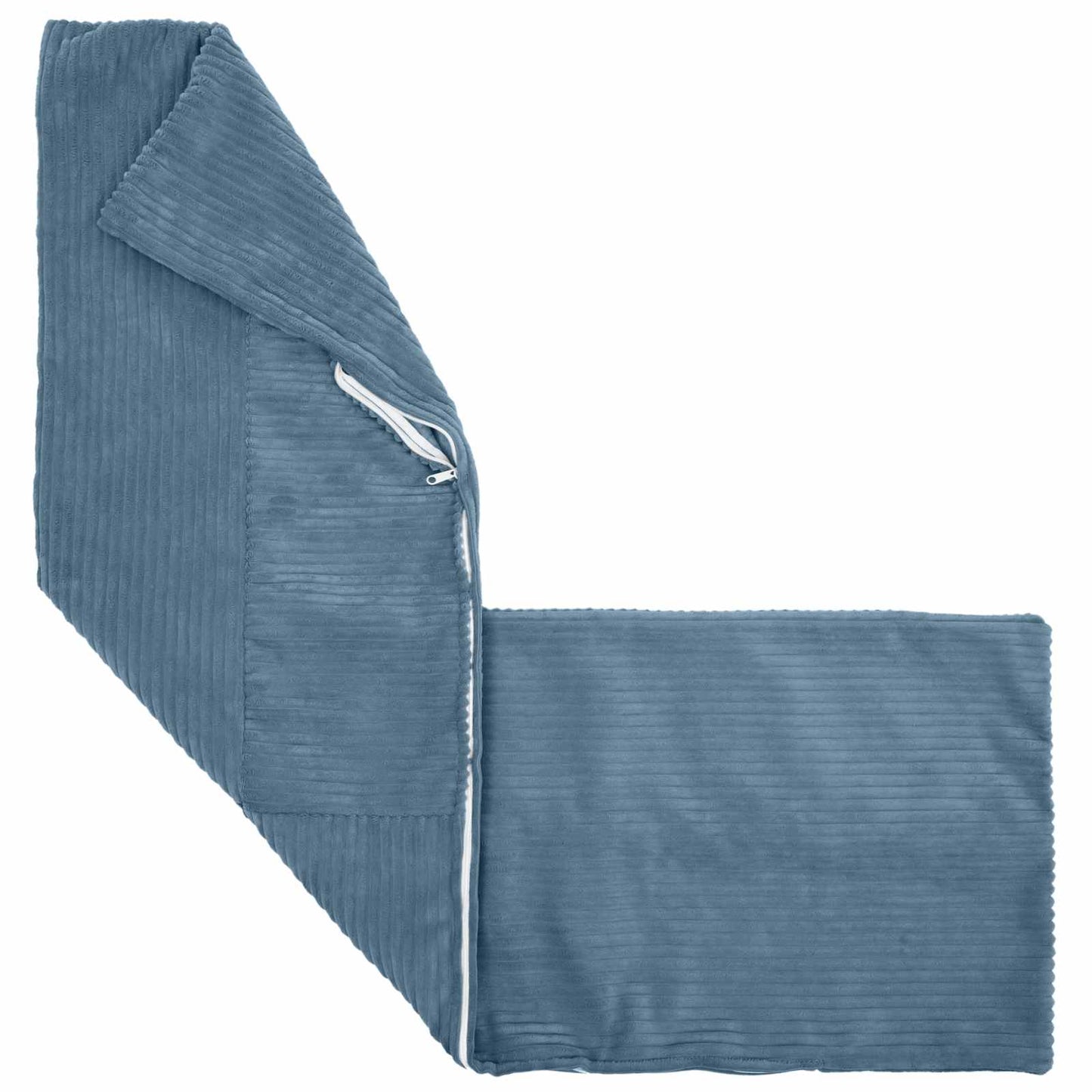 Cushion Cover 2 pcs ALMELO Blue 40 x 145 cm Corduroy