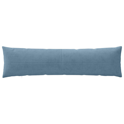 Cushion Cover 2 pcs ALMELO Blue 40 x 145 cm Corduroy