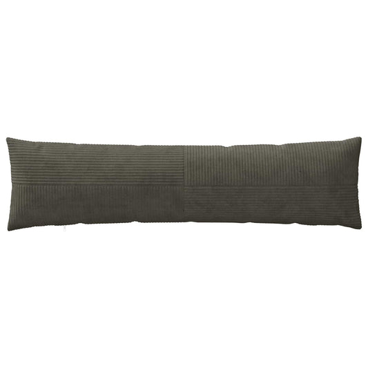 Cushion Cover ALMELO Anthracite 40 x 145 cm Corduroy
