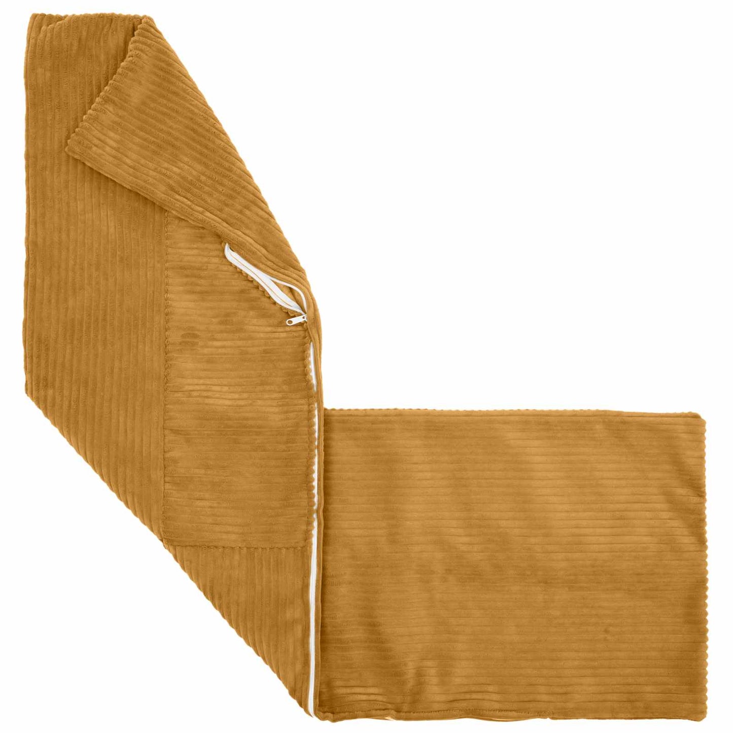 Cushion Cover ALMELO Yellow 40 x 145 cm Corduroy