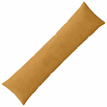 Cushion Cover ALMELO Yellow 40 x 145 cm Corduroy