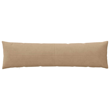 Cushion Cover ALMELO Brown 40 x 145 cm Corduroy