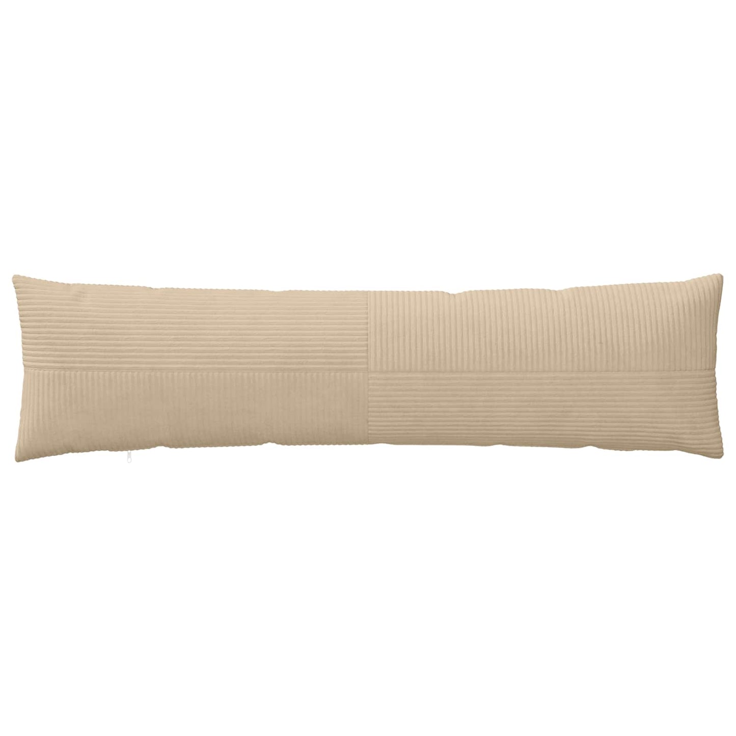 Cushion Cover ALMELO Taupe 40 x 145 cm Corduroy