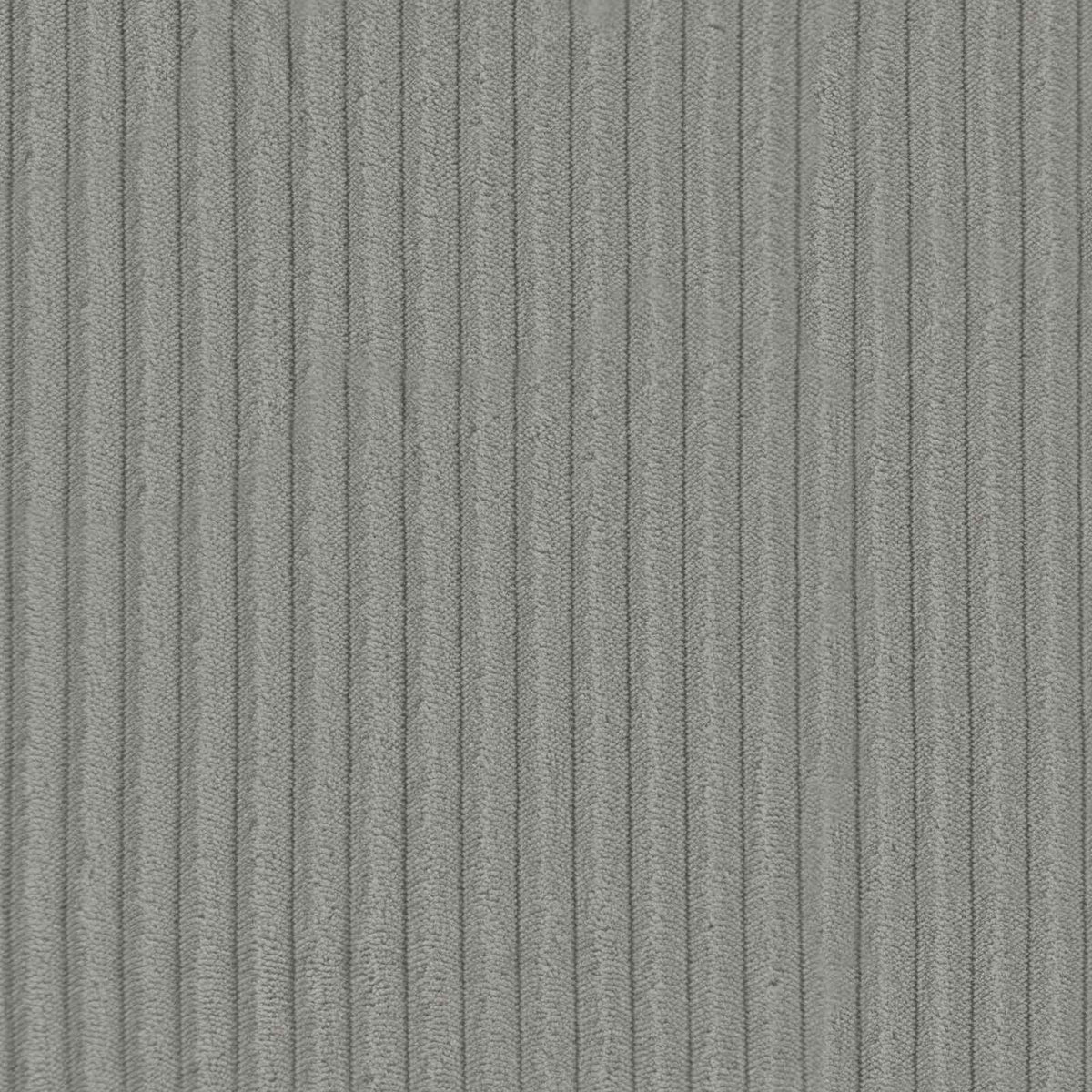 Cushion Cover 6 pcs ALMELO Light Grey 40 x 60 cm Corduroy
