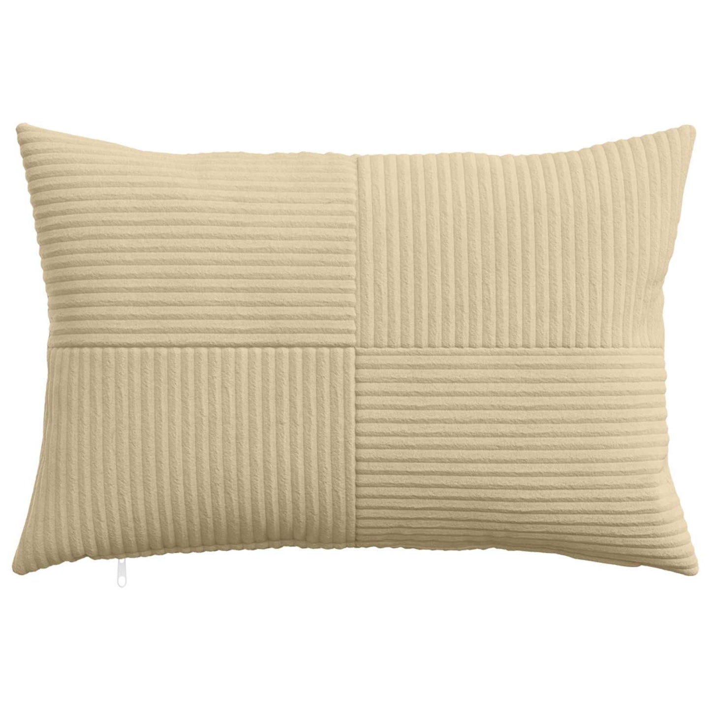 Cushion Cover 2 pcs ALMELO Grey Green 40 x 60 cm Corduroy
