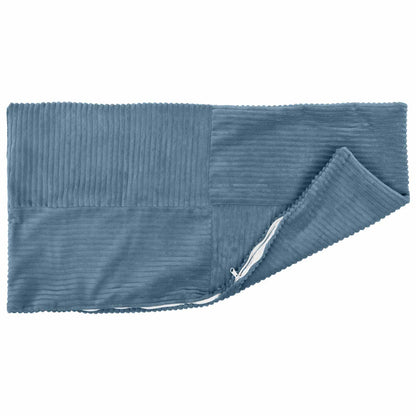 Cushion Cover 6 pcs ALMELO Blue 40 x 60 cm Corduroy